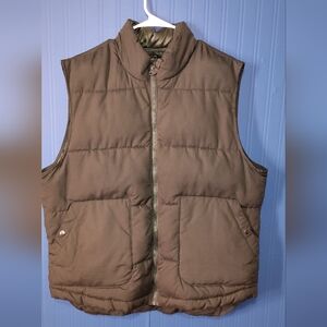 St. John's Bay Forest Green Quilted Vest